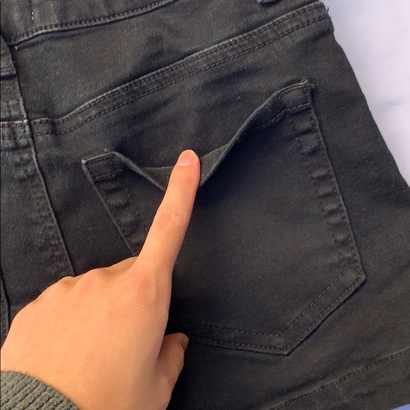 Denim Booty Shorts - Picture 8 of 8